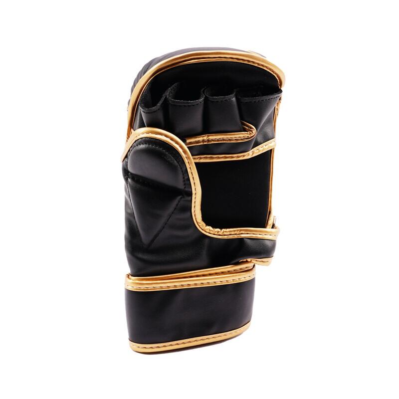 Rękawice do MMA StormCloud Lynx Sparingowe Czarno-Złote 7oz XL 3/7