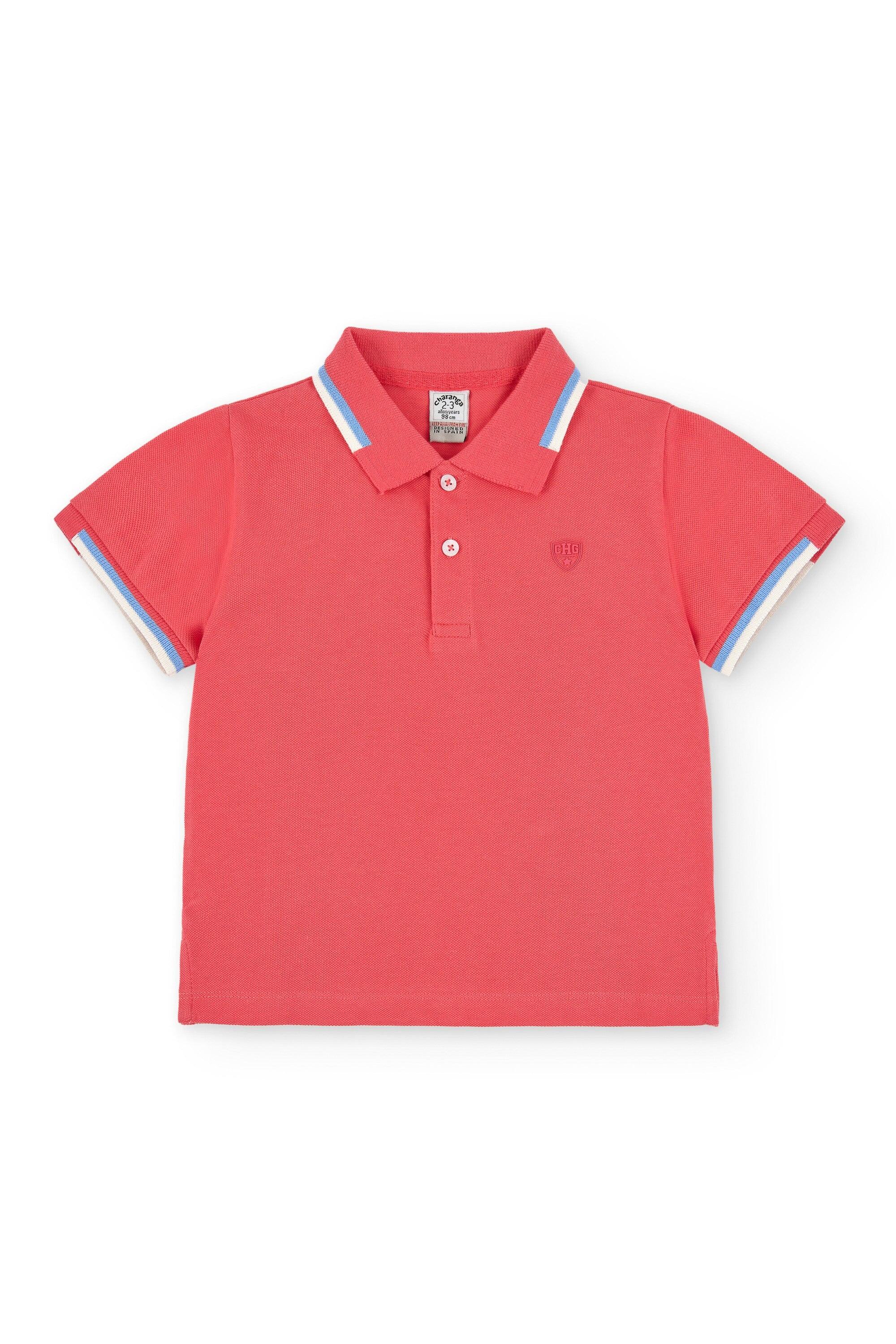 Polo de niño rojo 2/4