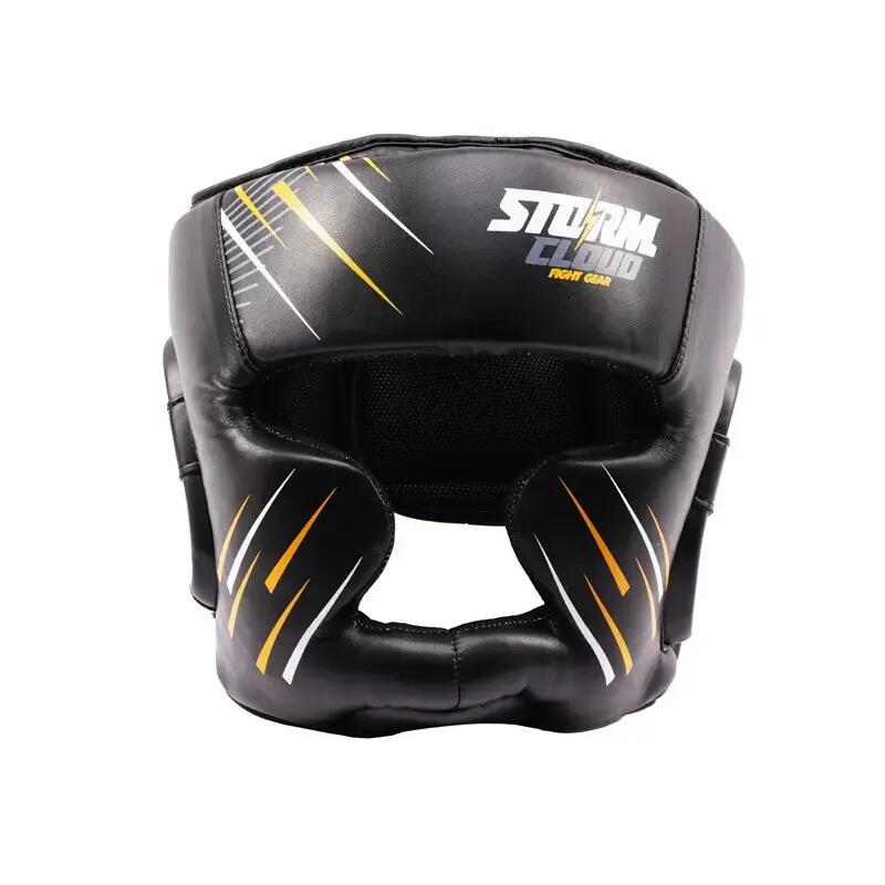 StormCloud StarFall Boxing Helmet Black/Yellow L/XL