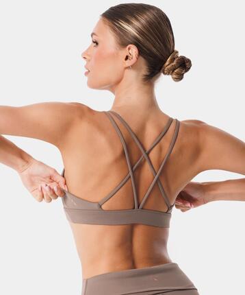 Stanik sportowy crossback dla kobiet Carpatree Balletcore
