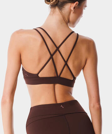 Stanik sportowy crossback dla kobiet Carpatree Balletcore