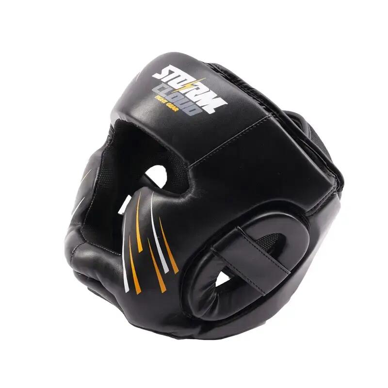 Kask Bokserski StormCloud StarFall Czarno-Żółty L/XL 3/7