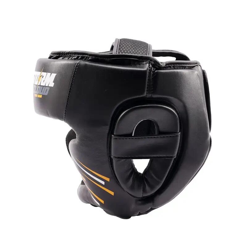 Kask Bokserski StormCloud StarFall Czarno-Żółty L/XL 6/7