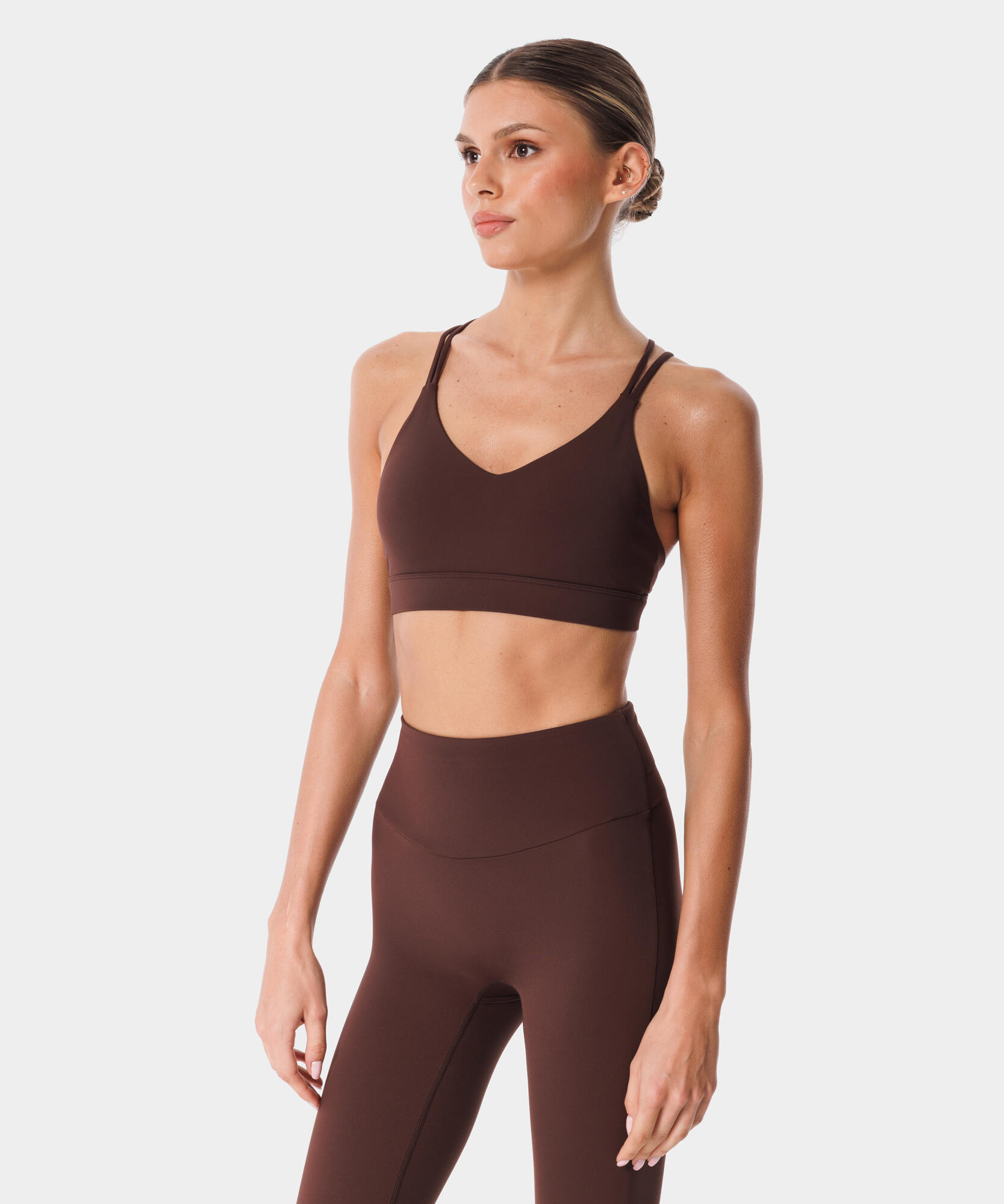 Stanik sportowy crossback dla kobiet Carpatree Balletcore 2/6