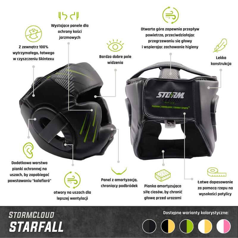 Cască de box StormCloud StarFall