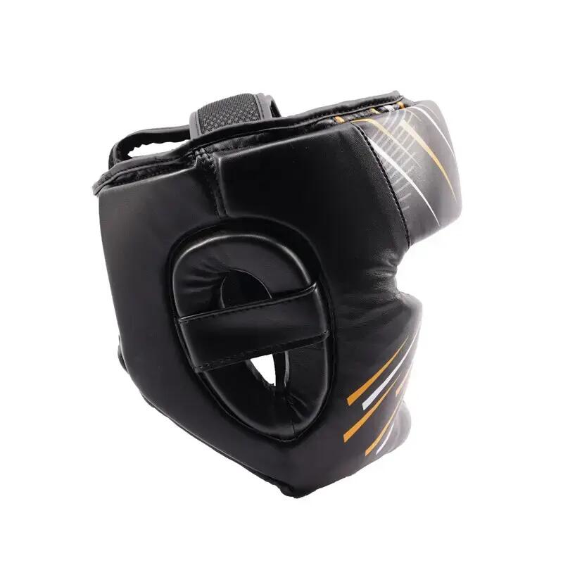 Kask Bokserski StormCloud StarFall Czarno-Żółty L/XL 7/7