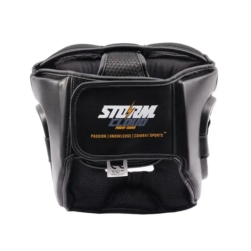 Kask Bokserski StormCloud StarFall Czarno-Żółty L/XL 5/7