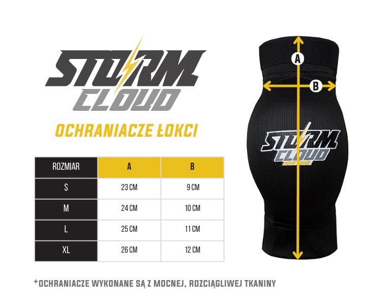 Ochraniacze StormCloud Łokci XL 5/5