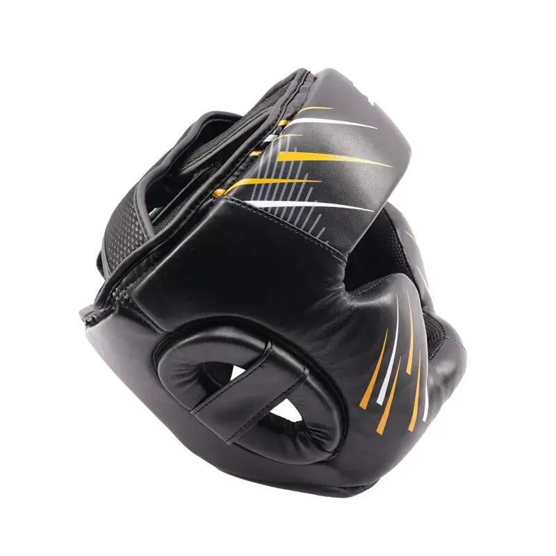 Kask Bokserski StormCloud StarFall Czarno-Żółty L/XL 4/7
