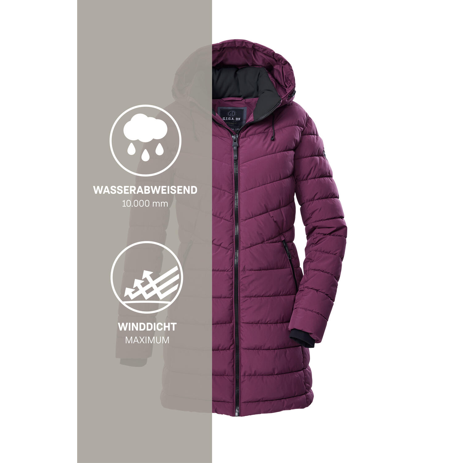 Damen Steppparka GW 74 WMN QLTD PRK 7/7