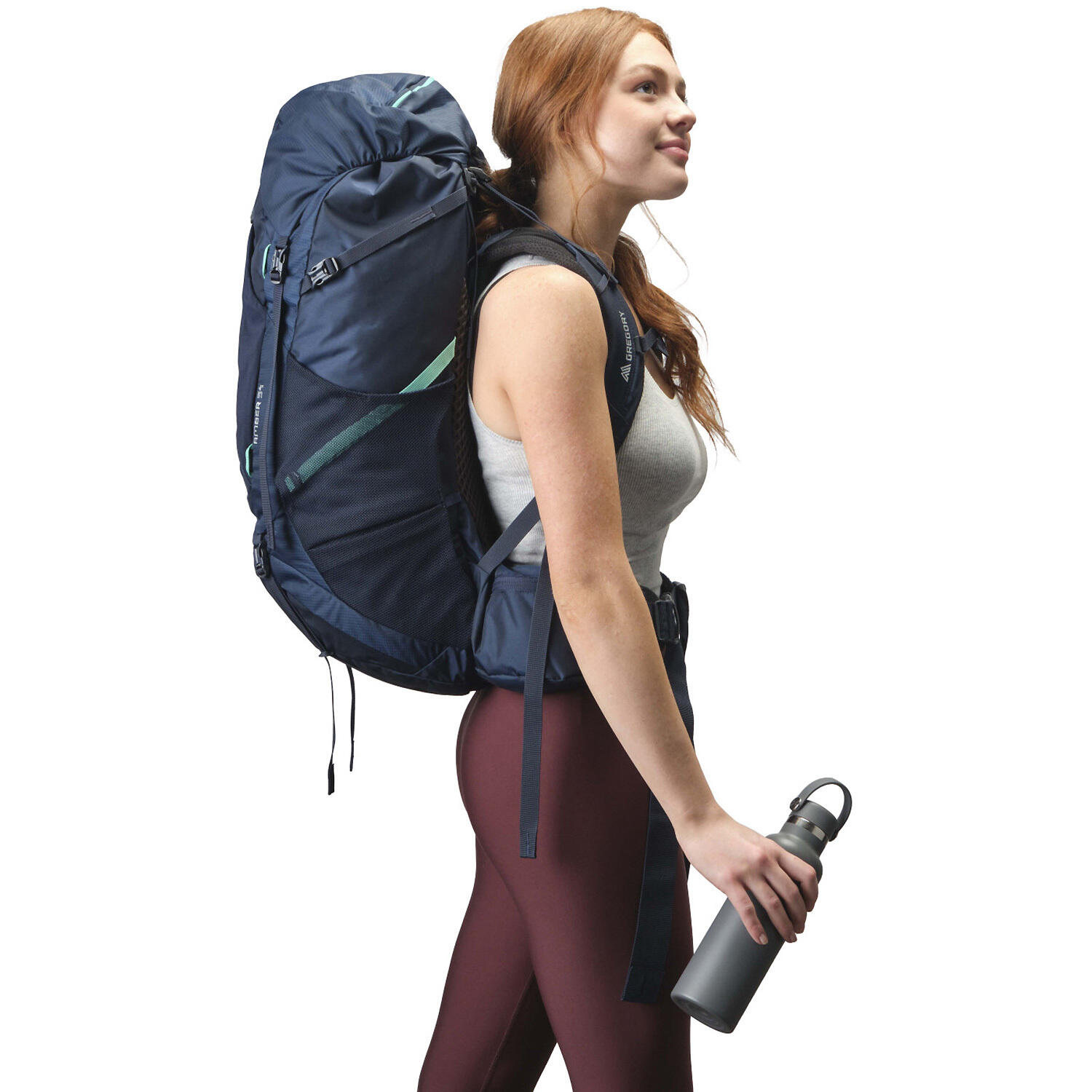 Gregory Sac à Dos Trekking Amber 54 Femme Arctic Navy 3/7