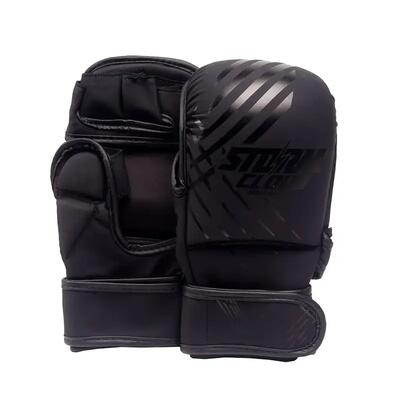 Guanti da sparring StormCloud Lynx MMA neri-neri 7oz XL