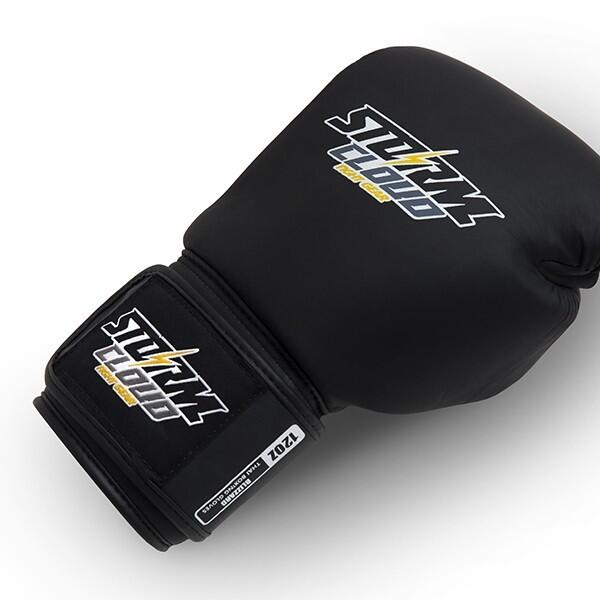 Rękawice Muay Thai ze skóry naturalnej StormCloud Blizzard Classic 10oz 4/7