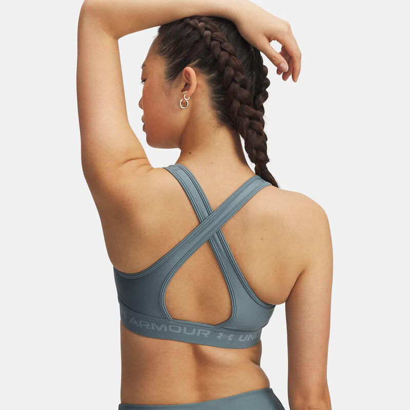 Sutien Under Armour® cu bretele încrucișate și susținere moderată Jasper