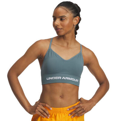 Reggiseno Sportivo Ua Vanish Seamless A Sostegno Leggero Jasper Blu