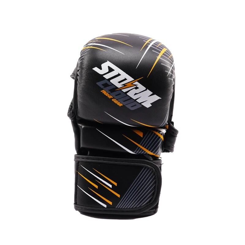 Rękawice do MMA dla Dzieci StormCloud StarFall Czarno-Żółte Junior L 3/7