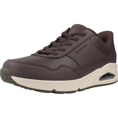 Sneakers skechers model uno-banksia luxe kleur bruin