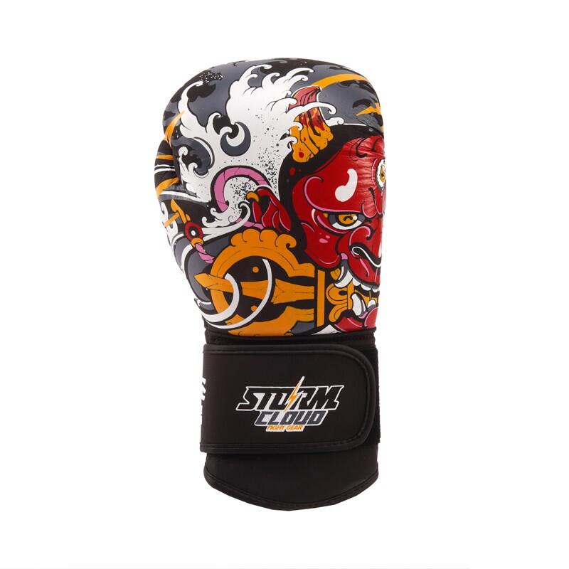 Rękawice bokserskie ze skóry naturalnej Boxing StormCloud Pro Daisho ONI 14 7/7