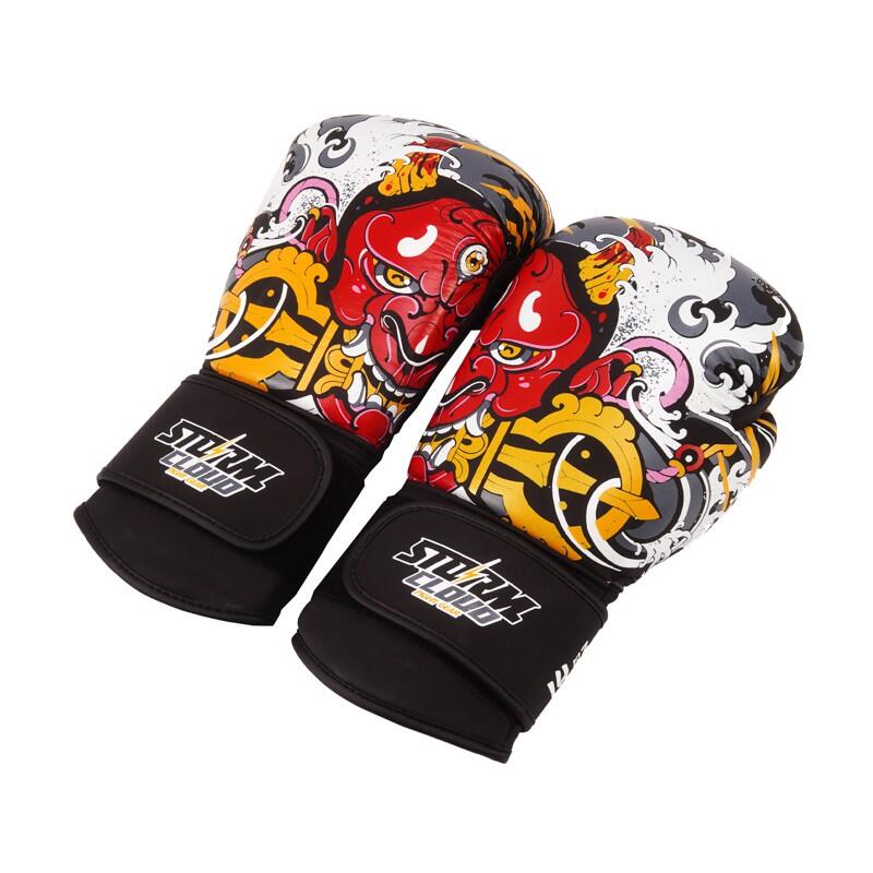 Rękawice bokserskie ze skóry naturalnej Boxing StormCloud Pro Daisho ONI 14 5/7
