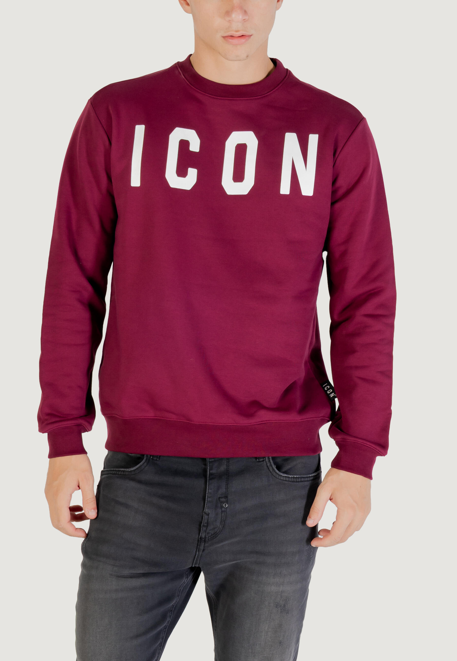 sweat-shirt  HOMME bordeaux 1/4