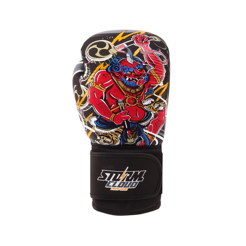 Rękawice bokserskie ze skóry naturalnej Boxing StormCloud Pro Daisho FUJIN 6/7
