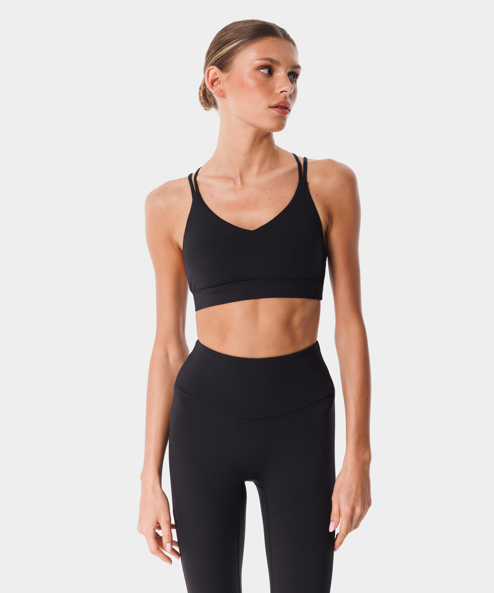 Stanik sportowy crossback dla kobiet Carpatree Balletcore 2/5