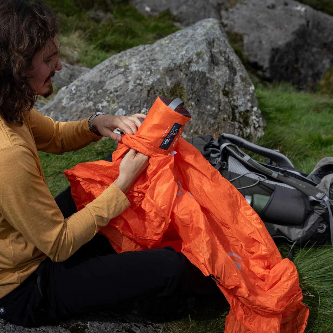 Lifesystems Survival Shelter 1 Person - Orange 5/6