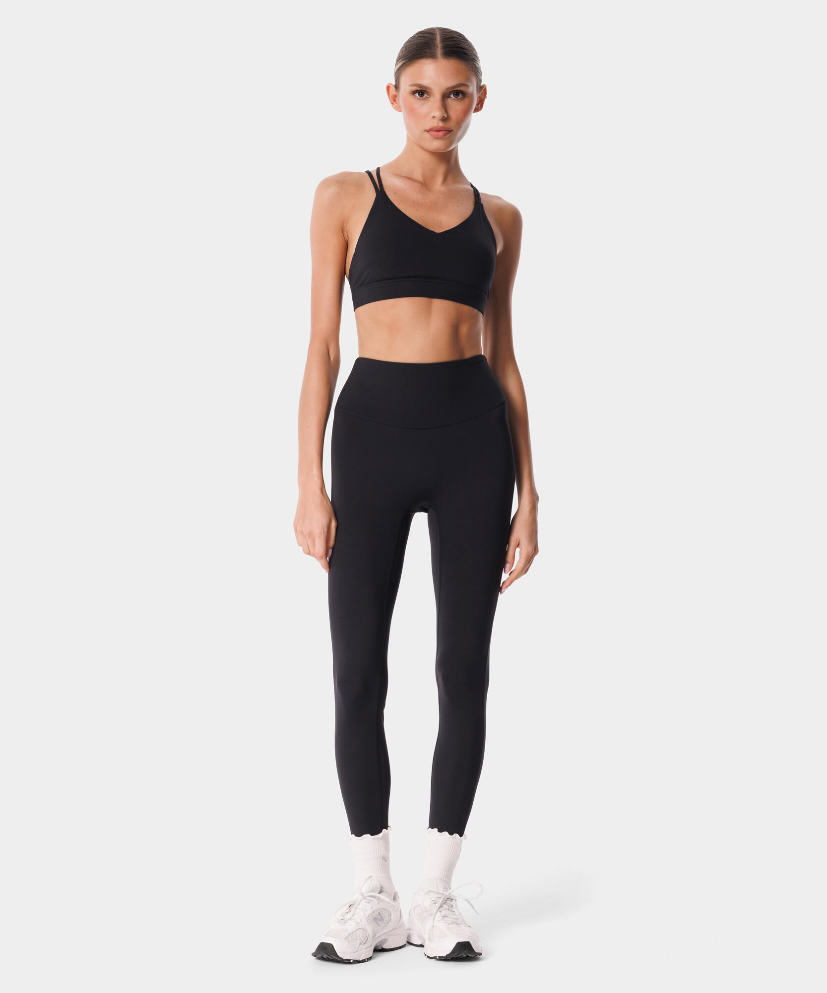 Stanik sportowy crossback dla kobiet Carpatree Balletcore 4/5