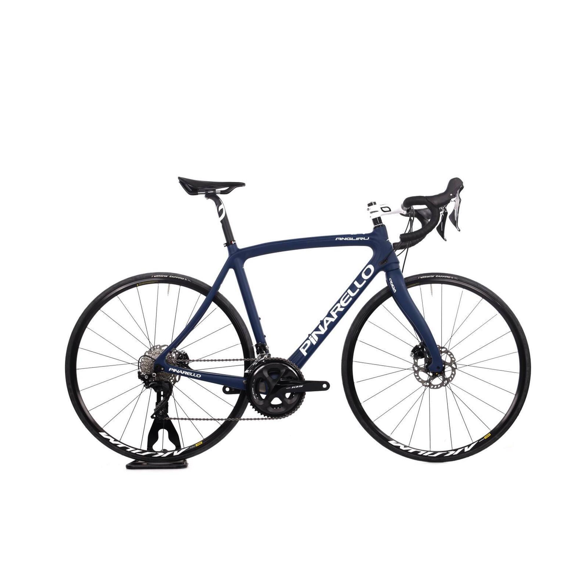 Pinarello - Reconditionné - Vélo De Route - Pinarello Angliru - 52 . Excellent - Vélo Route - Bleu - 52 - Decathlon