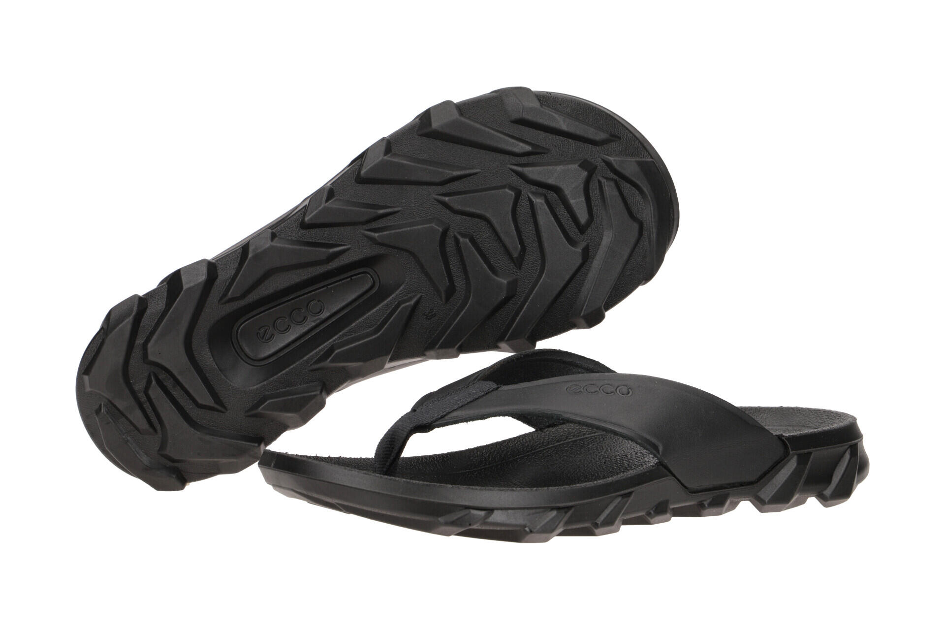 Ecco MX Flipsider Zehentrenner Pantolette schwarz UNISEX 3/7