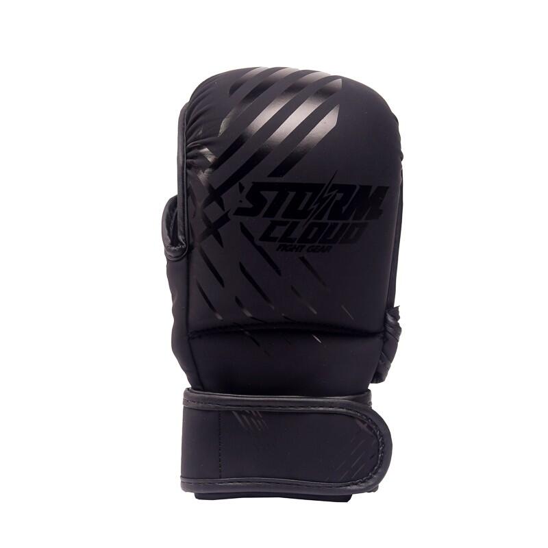 Rękawice do MMA StormCloud Lynx Sparingowe Czarno-Czarne 7oz XXL 3/7