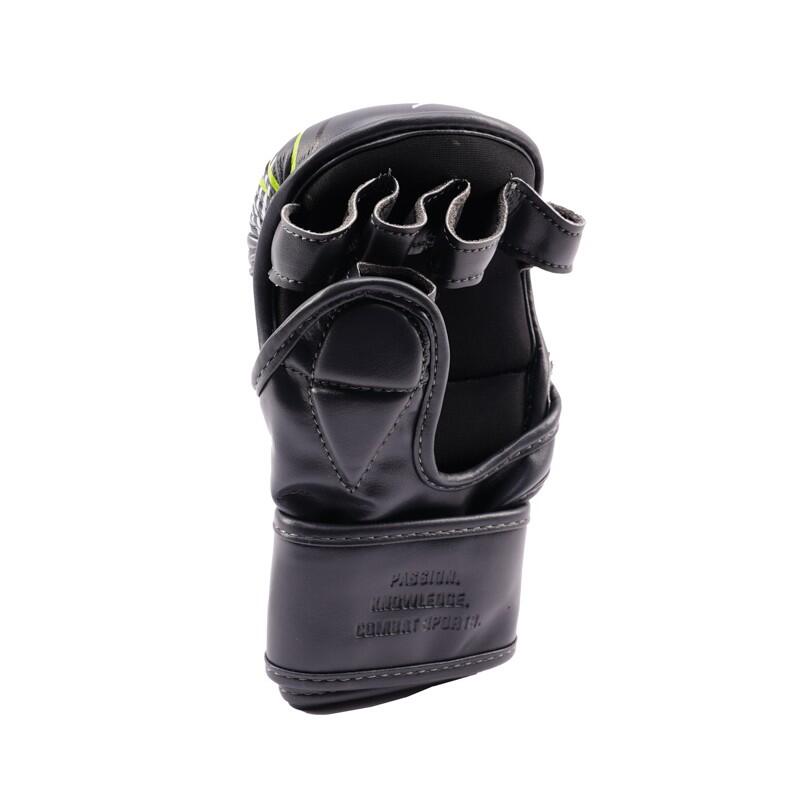 Rękawice do MMA StormCloud StarFall Sparingowe Grafit-Limonka 7oz XXL 4/7
