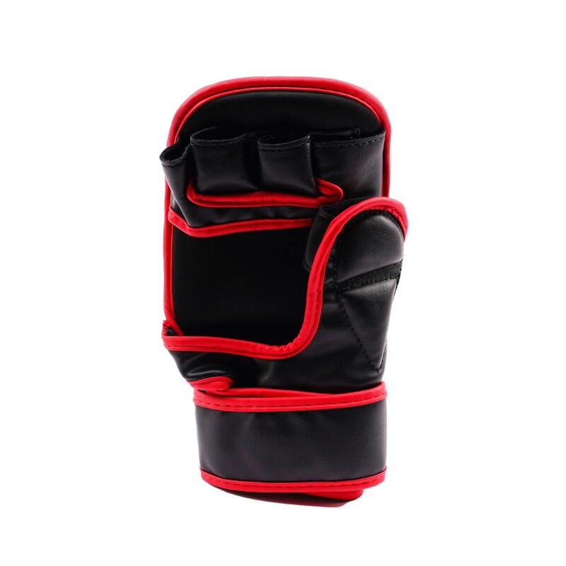 Rękawice MMA dla dzieci StormCloud Lynx Czarno/Czerwone 7oz Junior L 4/7