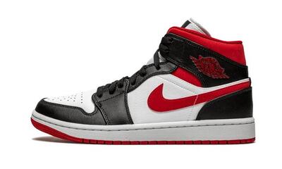 Scarpe Air Jordan 1 Mid Gym Red Black White