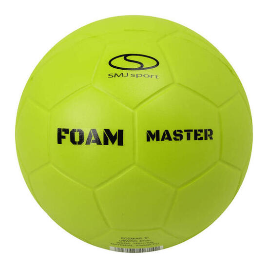 Piłka piankowa SMJ Foam Master 47 cm PU limonkowa