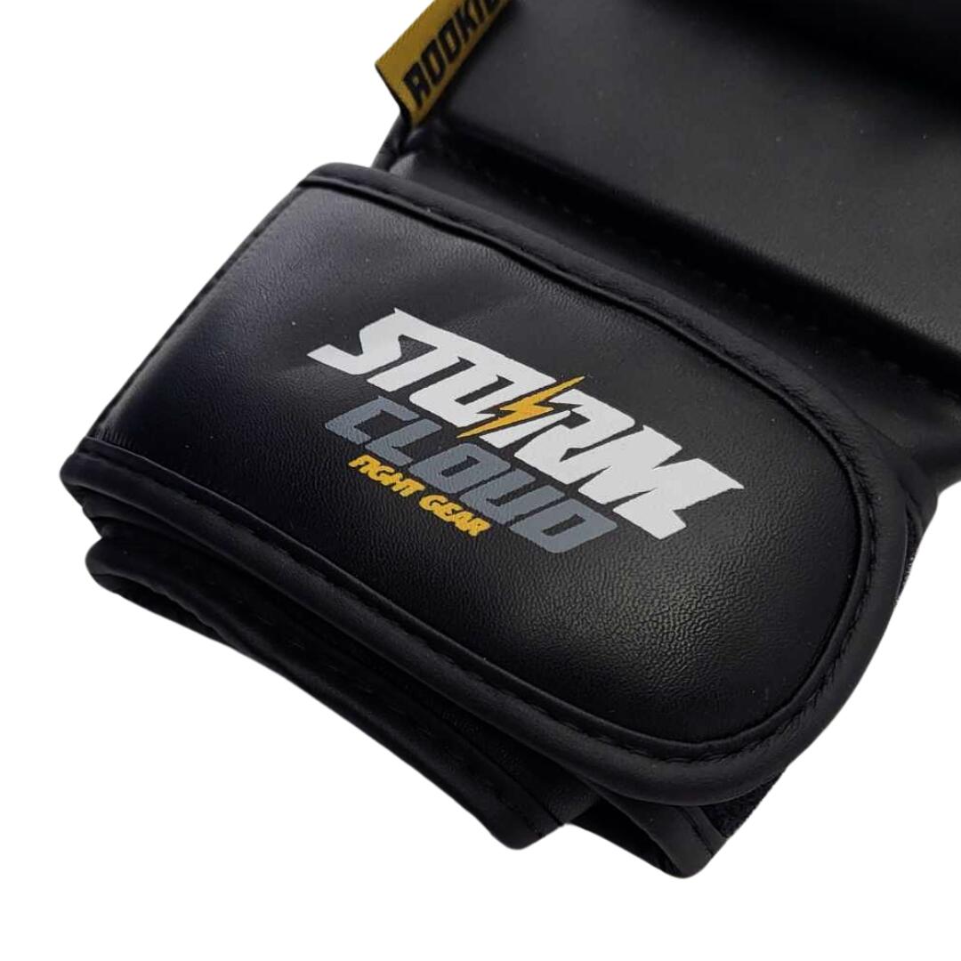 Rękawice MMA StormCloud Sparingowe 7oz Rookie Czarne/Białe S 6/7