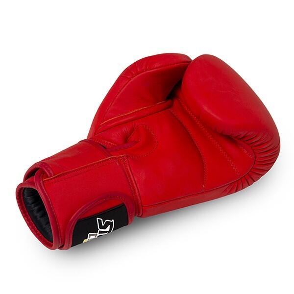 Rękawice Muay Thai StormCloud Blizzard Classic Czerwone 10oz 7/7
