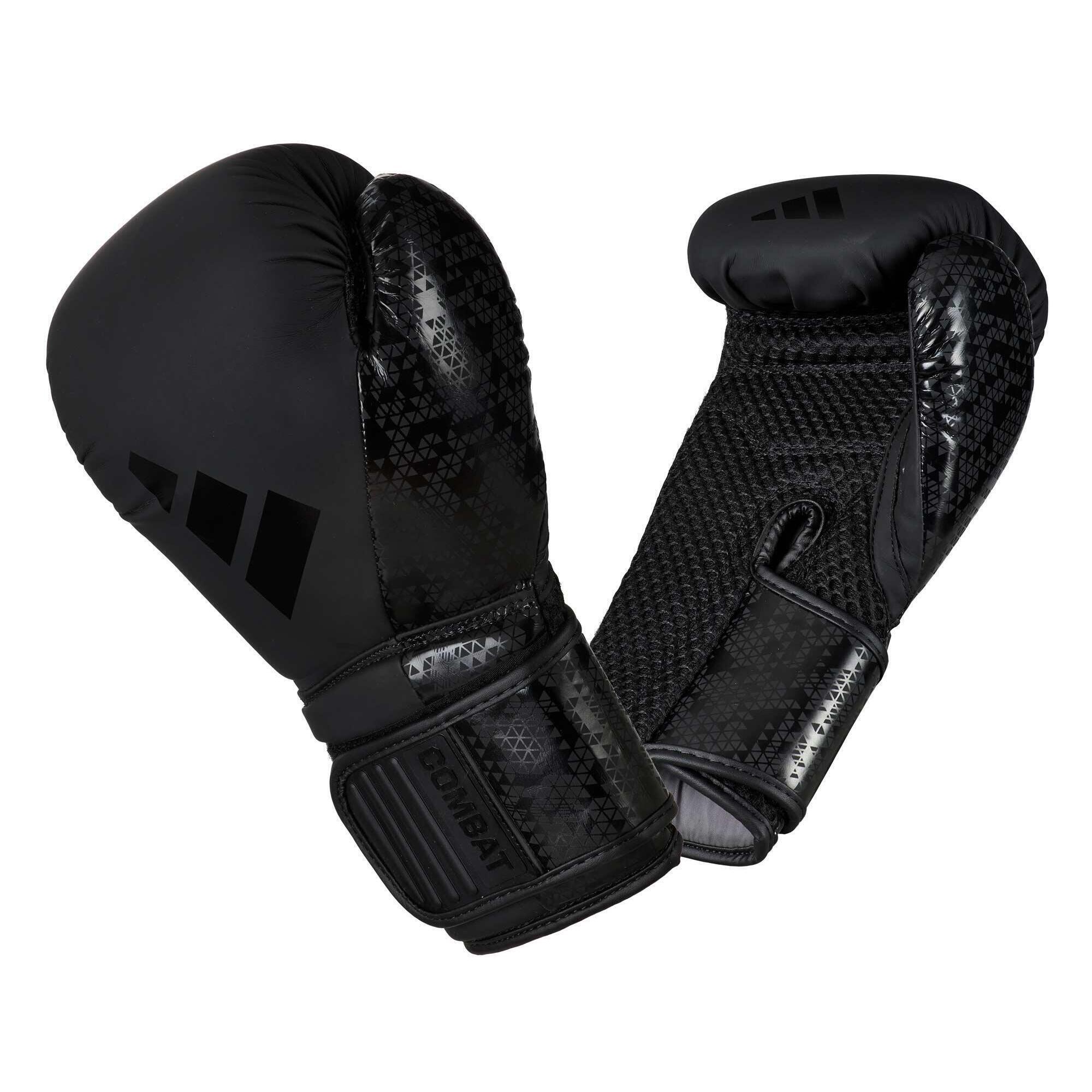 Adidas - Gants De Boxe Adidas Combat 50 - Gants De Boxe - Noir - 10 Oz - Decathlon