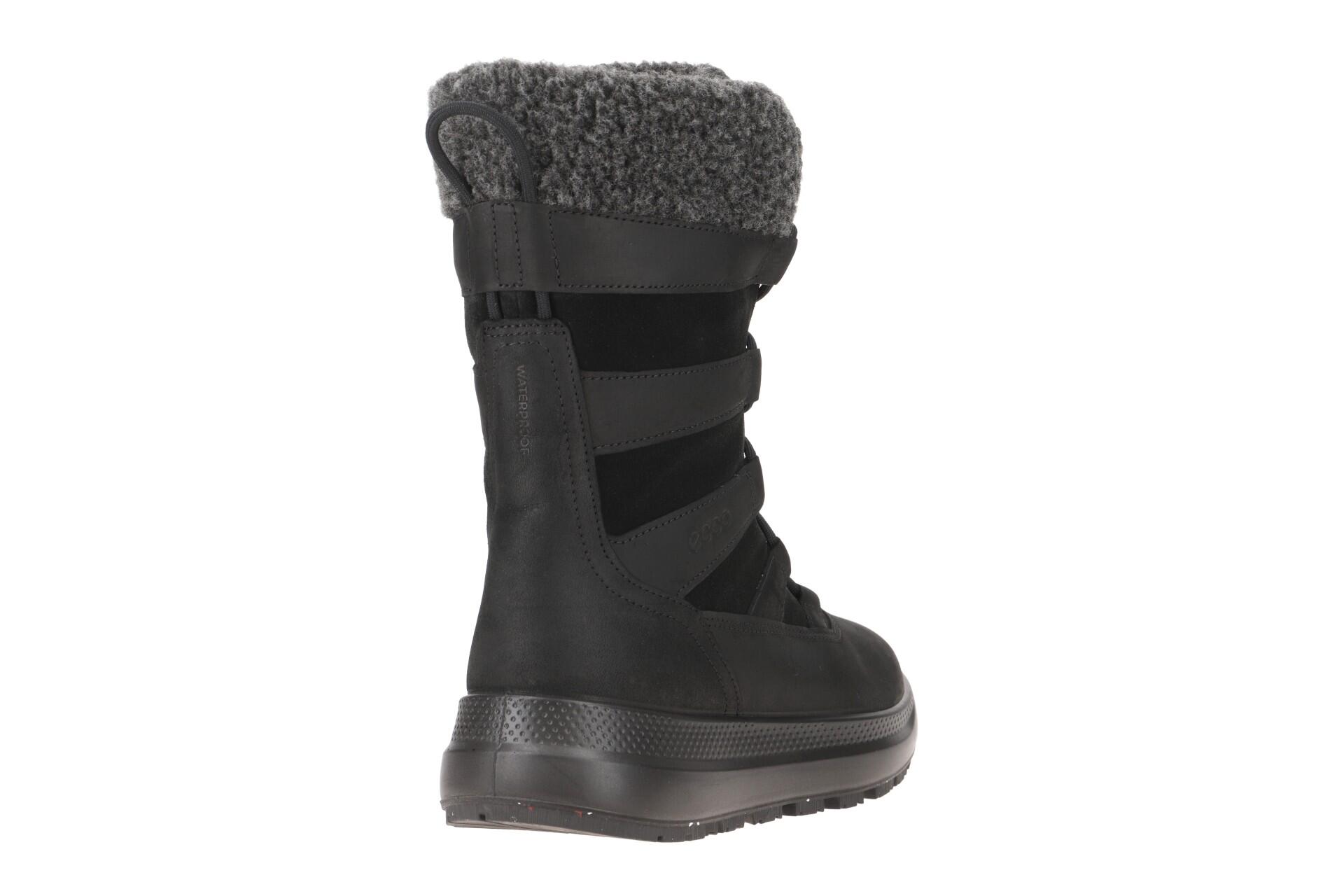 Ecco Solice Winter Stiefel schwarz Primaloft Waterproof 420213 6/7
