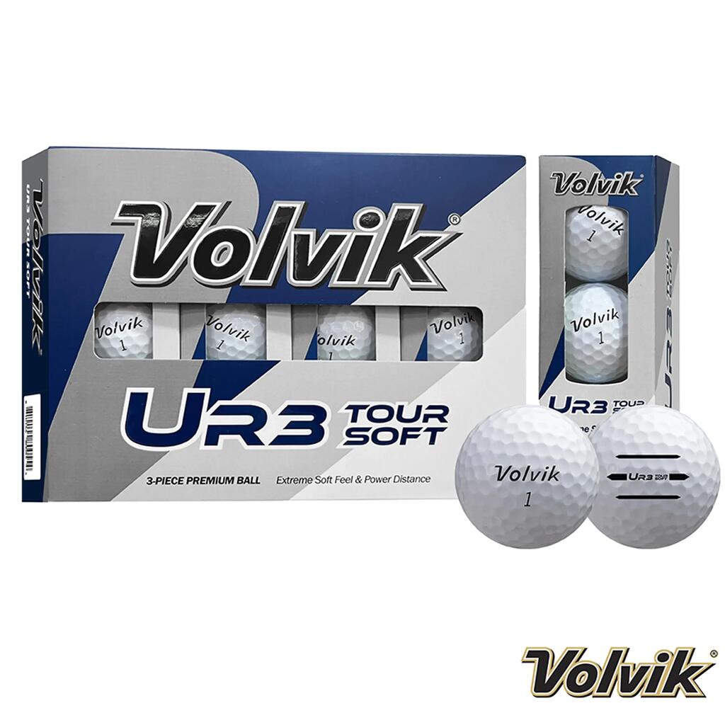 Volvik UR3 White Dozen