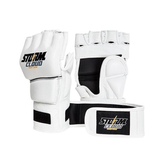 Rękawice MMA StormCloud Hurricane 2 Białe 4oz XL