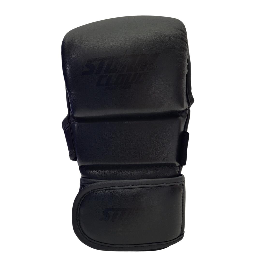 Rękawice MMA StormCloud Sparingowe 7oz Rookie Czarne/Czarne S 2/7