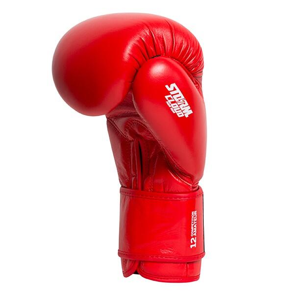 Rękawice Bokserskie StormCloud Turniejowe Competitor Granda Czerwone 12oz 7/7