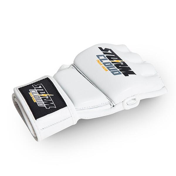 Rękawice MMA StormCloud Hurricane 2 Białe 4oz L 4/7
