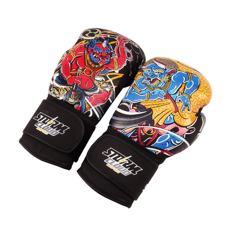 Rękawice bokserskie ze skóry naturalnej Boxing StormCloud Pro Daisho FUJIN 4/7