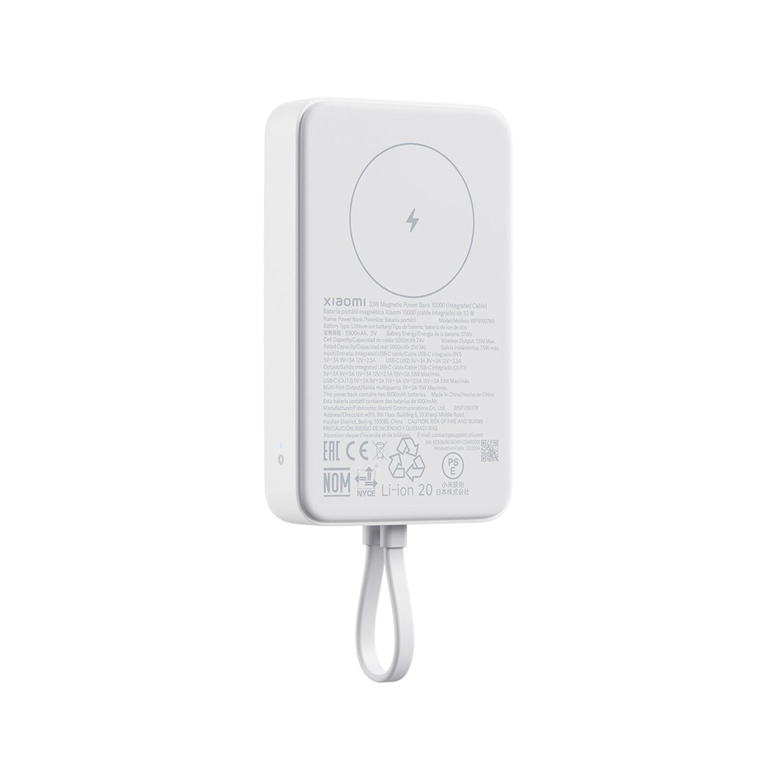 Xiaomi 33W Magnetic Power Bank 10000mAhWEISS 3/4