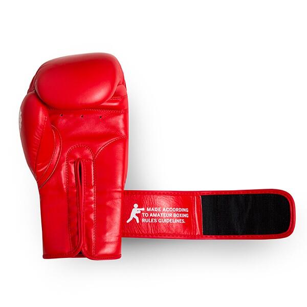 Rękawice Bokserskie StormCloud Turniejowe Competitor Granda Czerwone 12oz 4/7