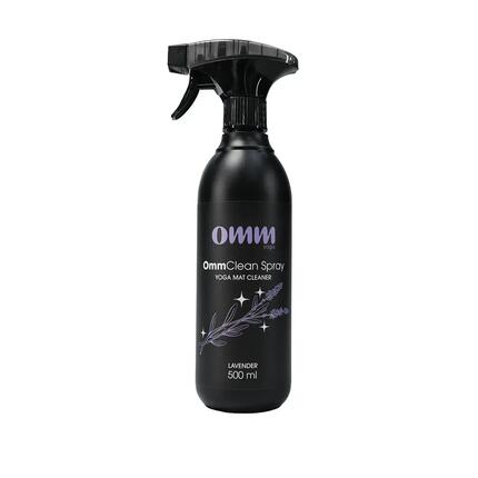 OMM YOGA OmmClean Spray apaisant a la lavande 500ml Nettoyant pour tapis de yoga