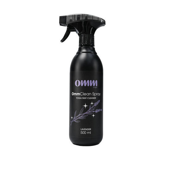 OMM YOGA OmmClean Spray apaisant a la lavande 500ml Nettoyant pour tapis de yoga