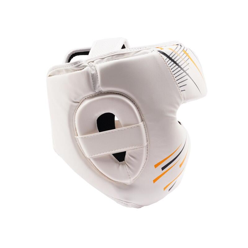 Kask Bokserski StormCloud StarFall Biało-Żółty L/XL 6/7